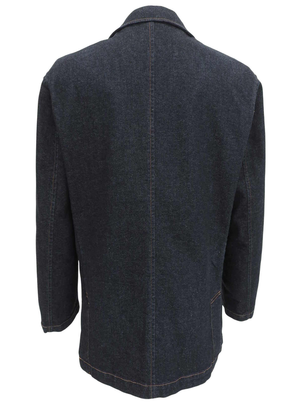 デニムテーラードジャケット ネイビー