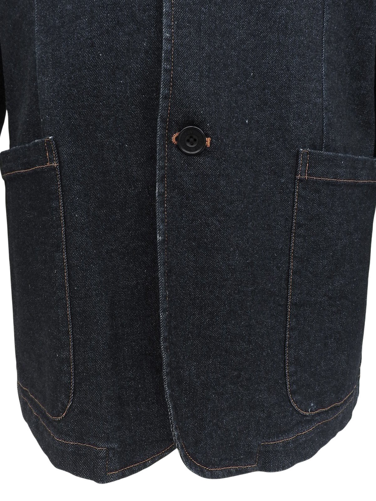 Navy denim tailored jacket