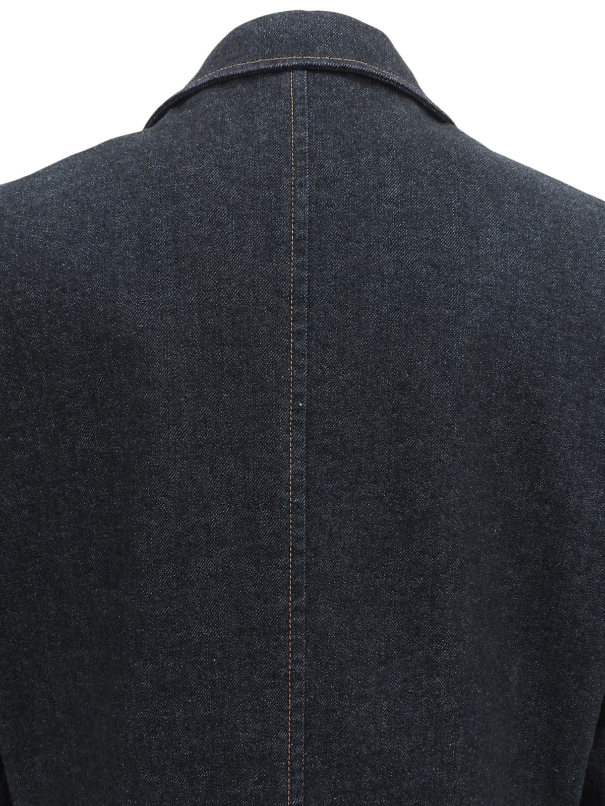 デニムテーラードジャケット ネイビー
