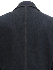 デニムテーラードジャケット ネイビー