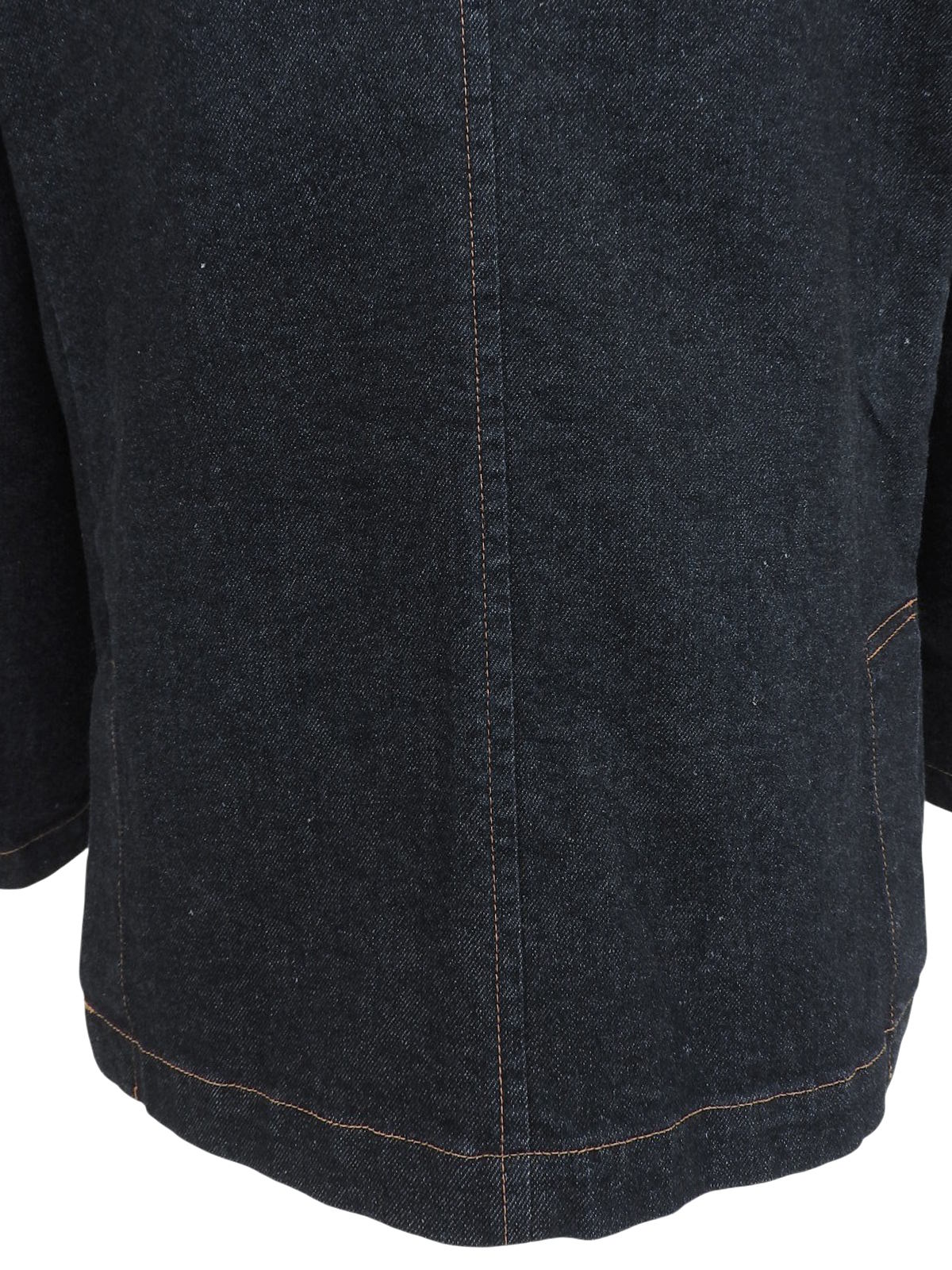 Navy denim tailored jacket