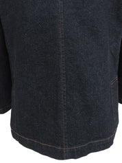 Navy denim tailored jacket