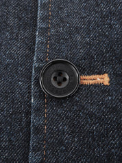 Navy denim tailored jacket