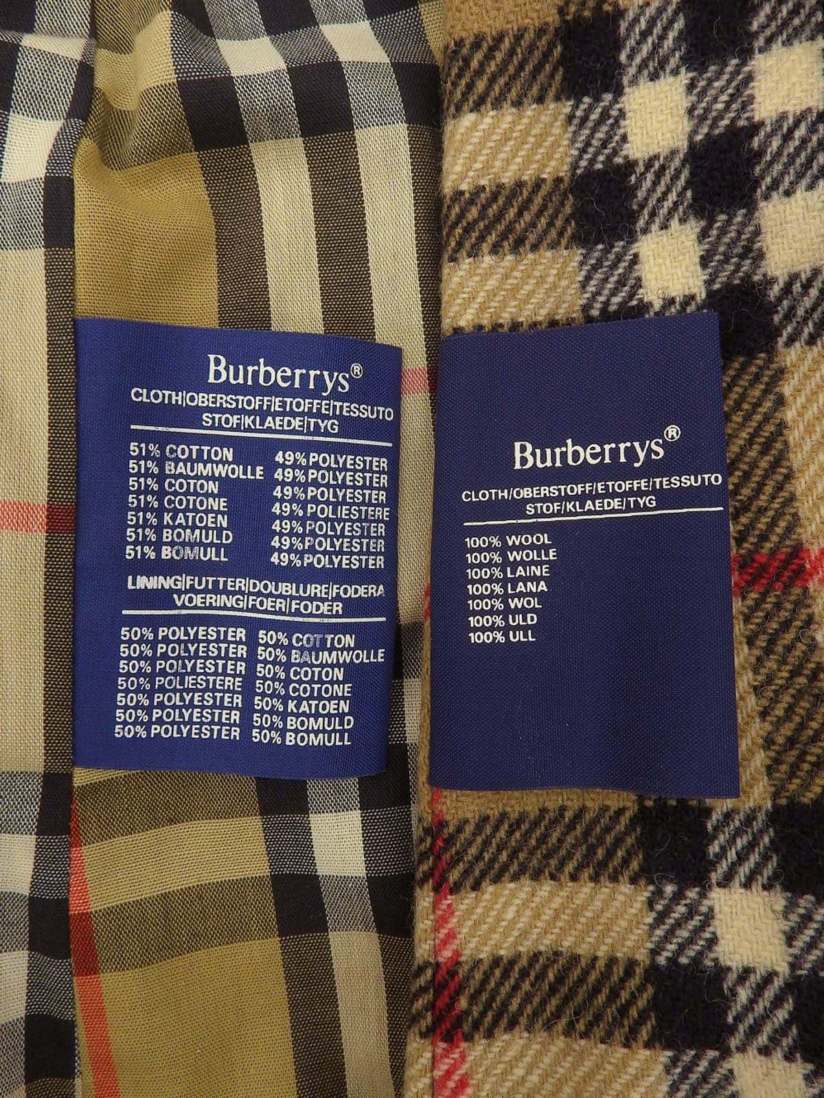 ノバチェックライニングトレンチコート ベージュ