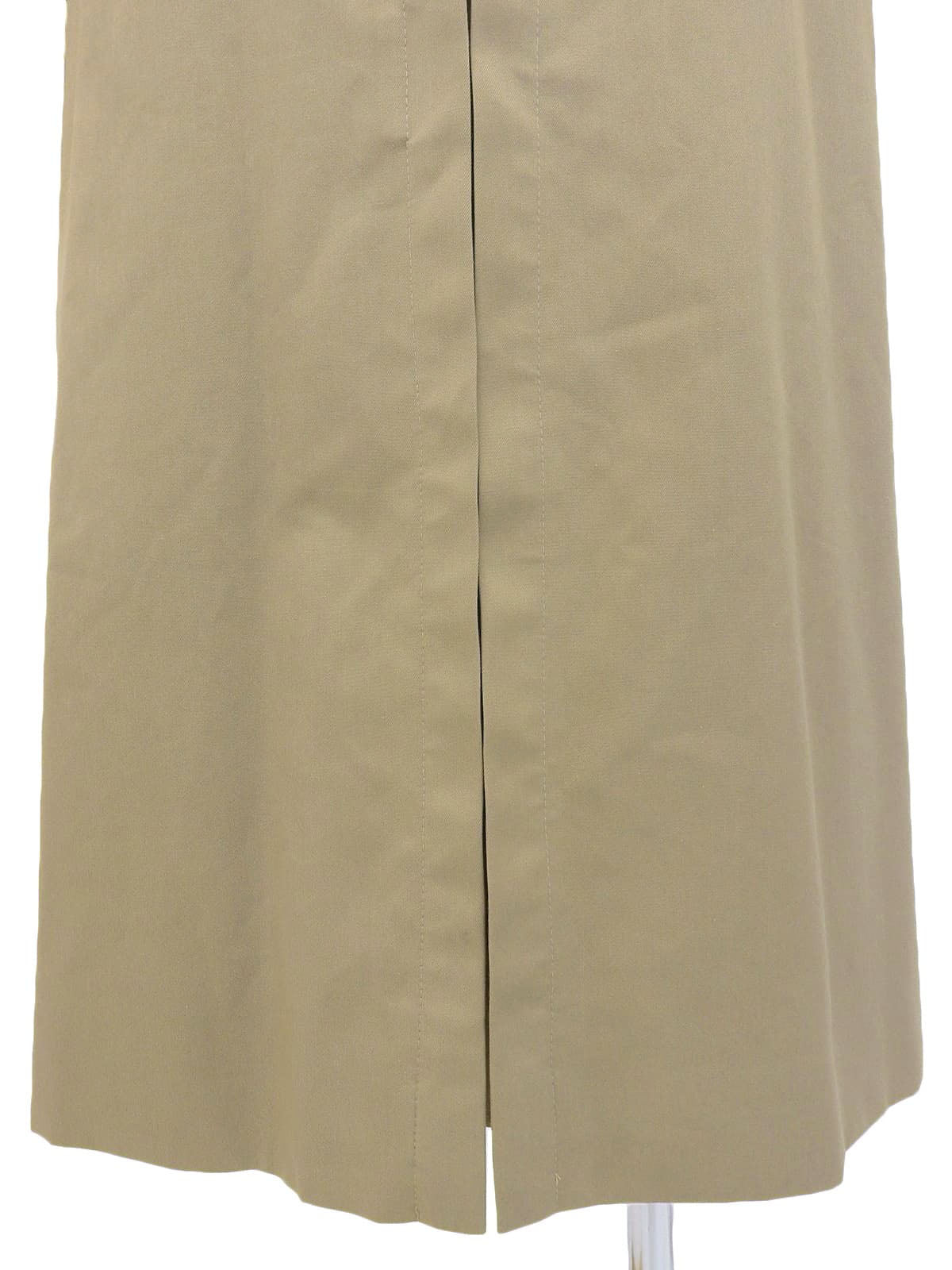 ノバチェックライニングトレンチコート ベージュ