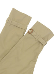 ノバチェックライニングトレンチコート ベージュ