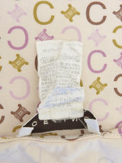 C Macadam Pattern Short Sleeve T-Shirt Ivory