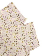 C Macadam Pattern Short Sleeve T-Shirt Ivory