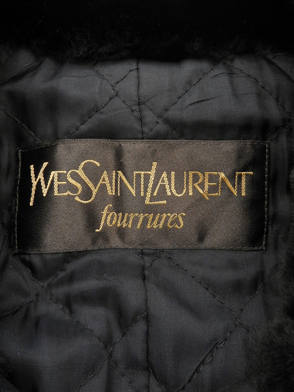 ボアドローストリングコート ブラック