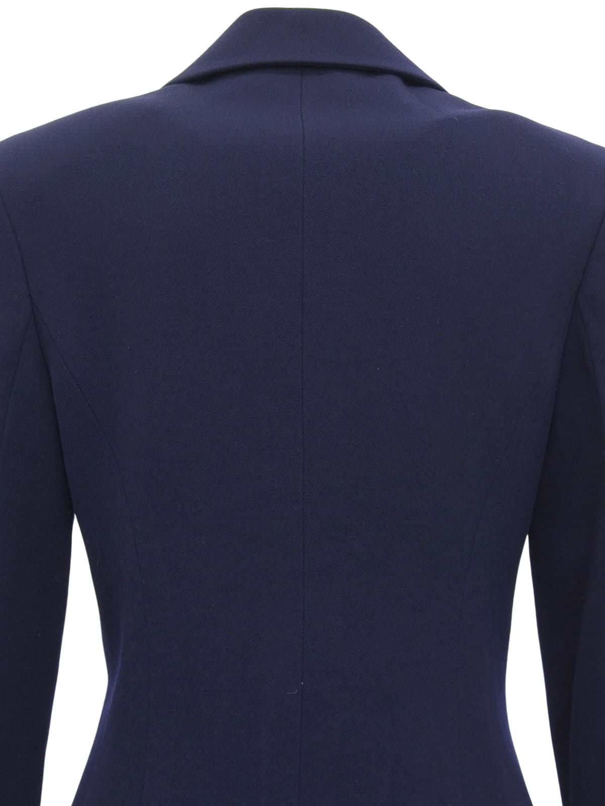 1995年製ウールCCマークボタンジャケット ネイビー