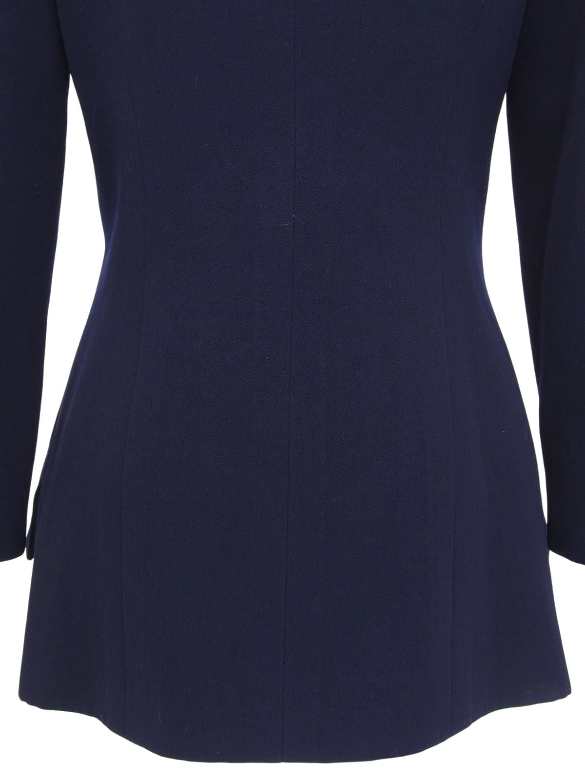 1995年製ウールCCマークボタンジャケット ネイビー