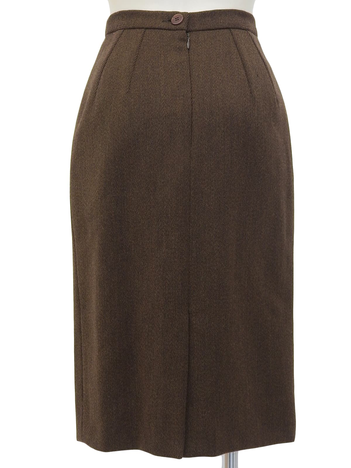 ウールロゴボタンセットアップ ブラウン