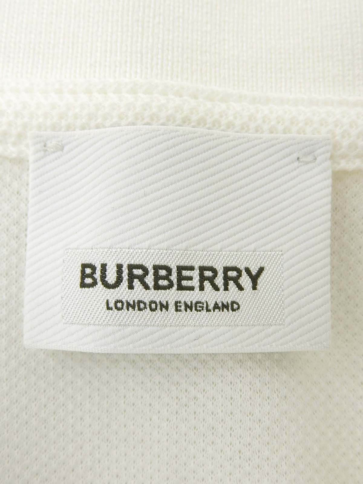 ロゴ刺繍ポロシャツ ホワイト