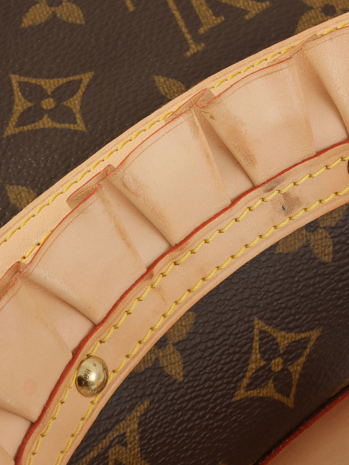 2004年製 モノグラムキャンバスレオノールハンドバッグ ブラウン