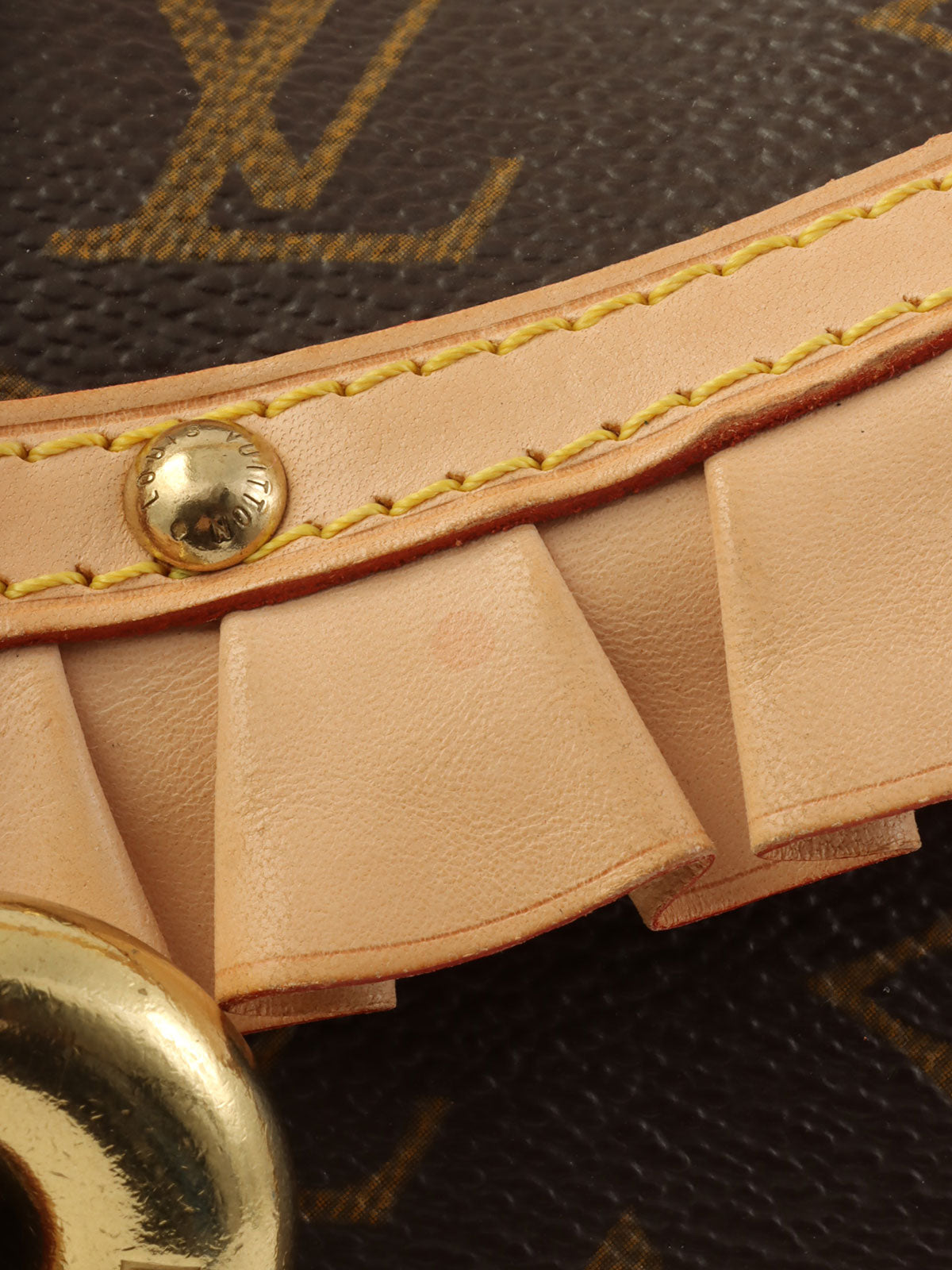 2004年製 モノグラムキャンバスレオノールハンドバッグ ブラウン