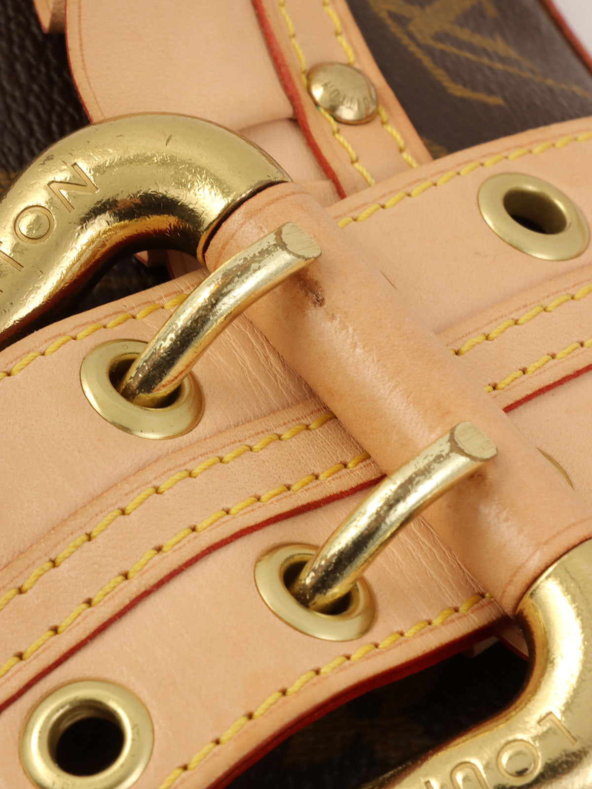 2004年製 モノグラムキャンバスレオノールハンドバッグ ブラウン