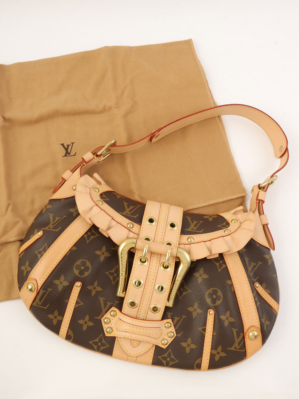 2004年製 モノグラムキャンバスレオノールハンドバッグ ブラウン