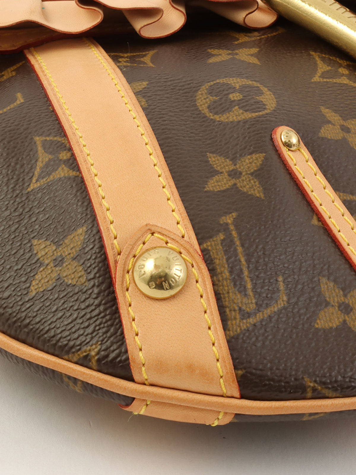 2004 Monogram Canvas Leonor Handbag Brown