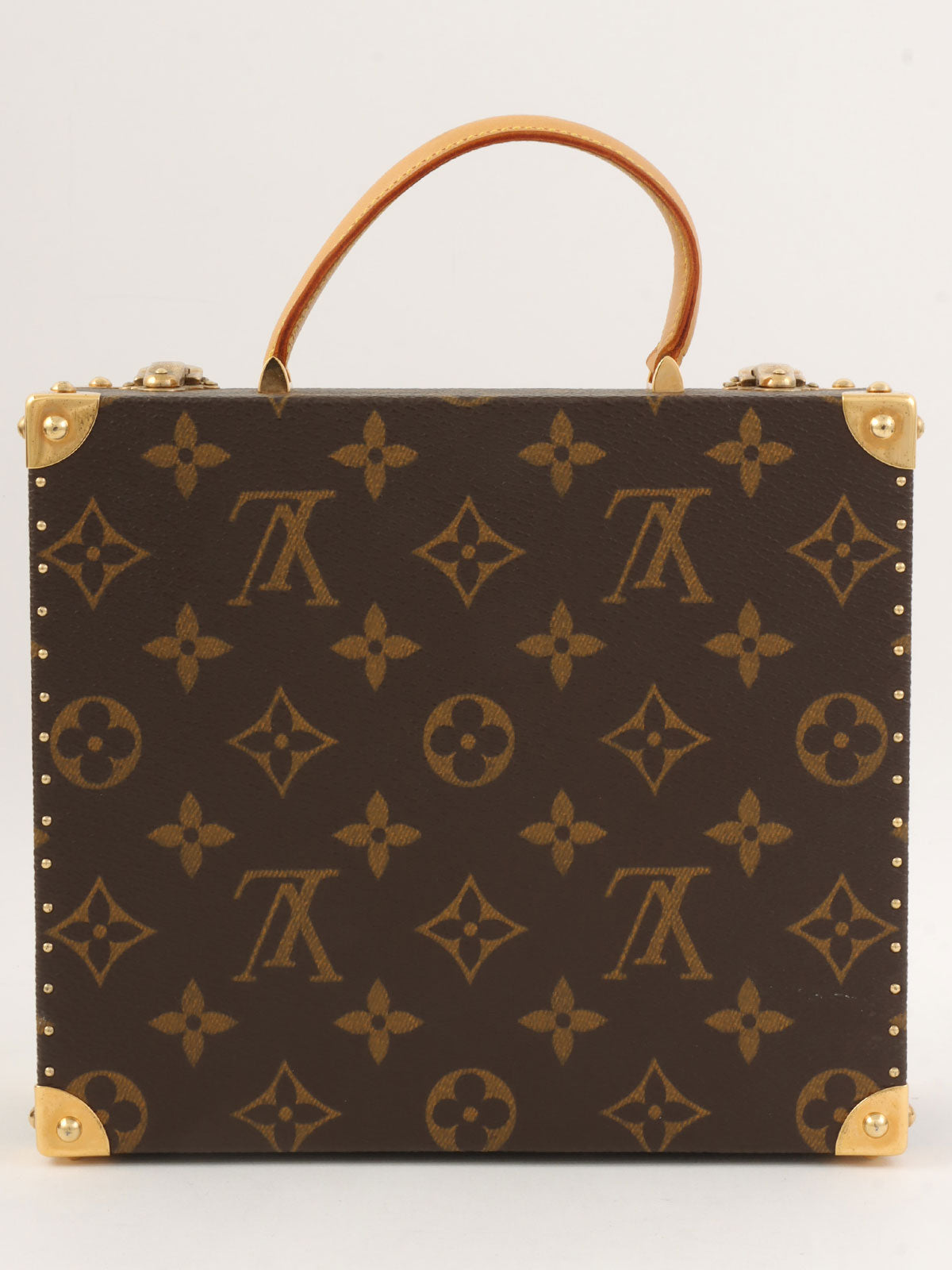 Takashi Murakami Collaboration Monogram Character Jewelry Box Brown/Multi