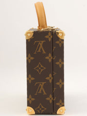 Takashi Murakami Collaboration Monogram Character Jewelry Box Brown/Multi