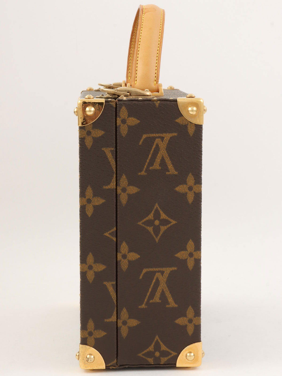 Takashi Murakami Collaboration Monogram Character Jewelry Box Brown/Multi
