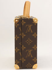 Takashi Murakami Collaboration Monogram Character Jewelry Box Brown/Multi