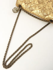 2008年頃製 パリモスクワコレクション2.55チェーンショルダーバッグ ゴールド／ブラウン