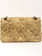 2008年頃製 パリモスクワコレクション2.55チェーンショルダーバッグ ゴールド／ブラウン