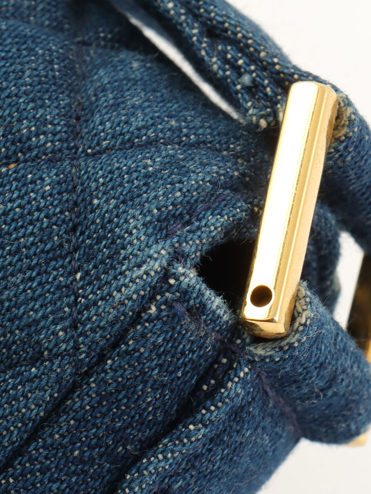 1990年頃製 デニムCCターンロックショルダーバッグミニ インディゴ