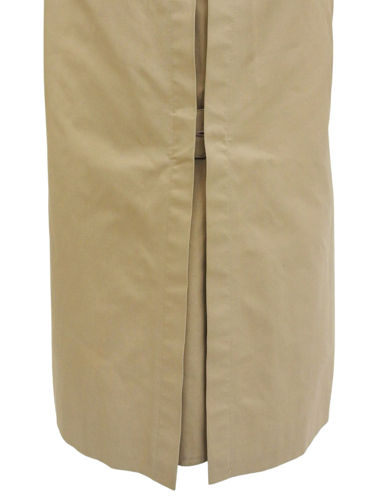 ウールステンカラーコート ベージュ