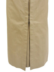 ウールステンカラーコート ベージュ