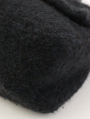 针织妈妈水桶包黑色