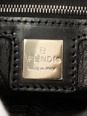 针织妈妈水桶包黑色