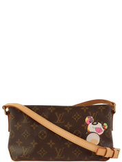 2004年製 モノグラムキャンバスパンダトロターバッグ ブラウン