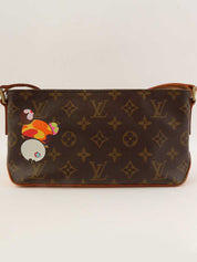 2004年製 モノグラムキャンバスパンダトロターバッグ ブラウン