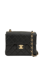 2001年頃製 クラシックフラップチェーンバッグミニ ブラック