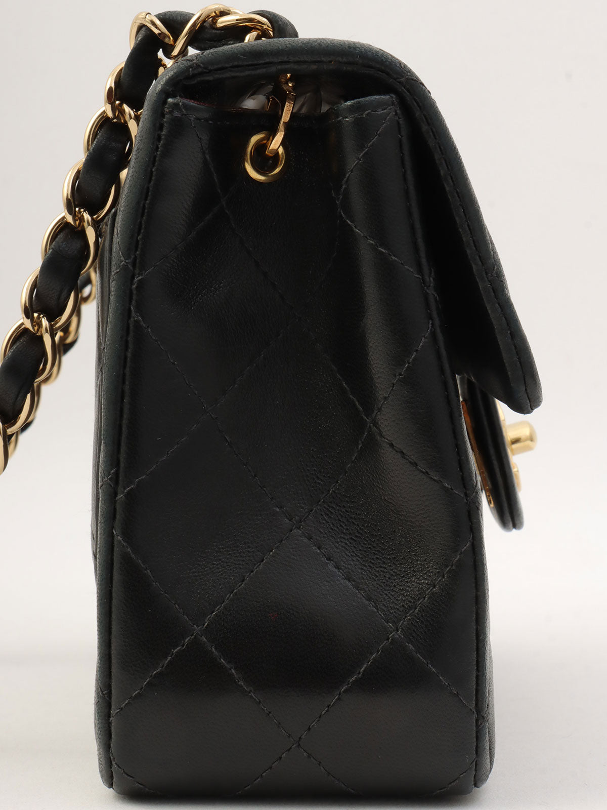 2001年頃製 クラシックフラップチェーンバッグミニ ブラック