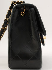 2001年頃製 クラシックフラップチェーンバッグミニ ブラック