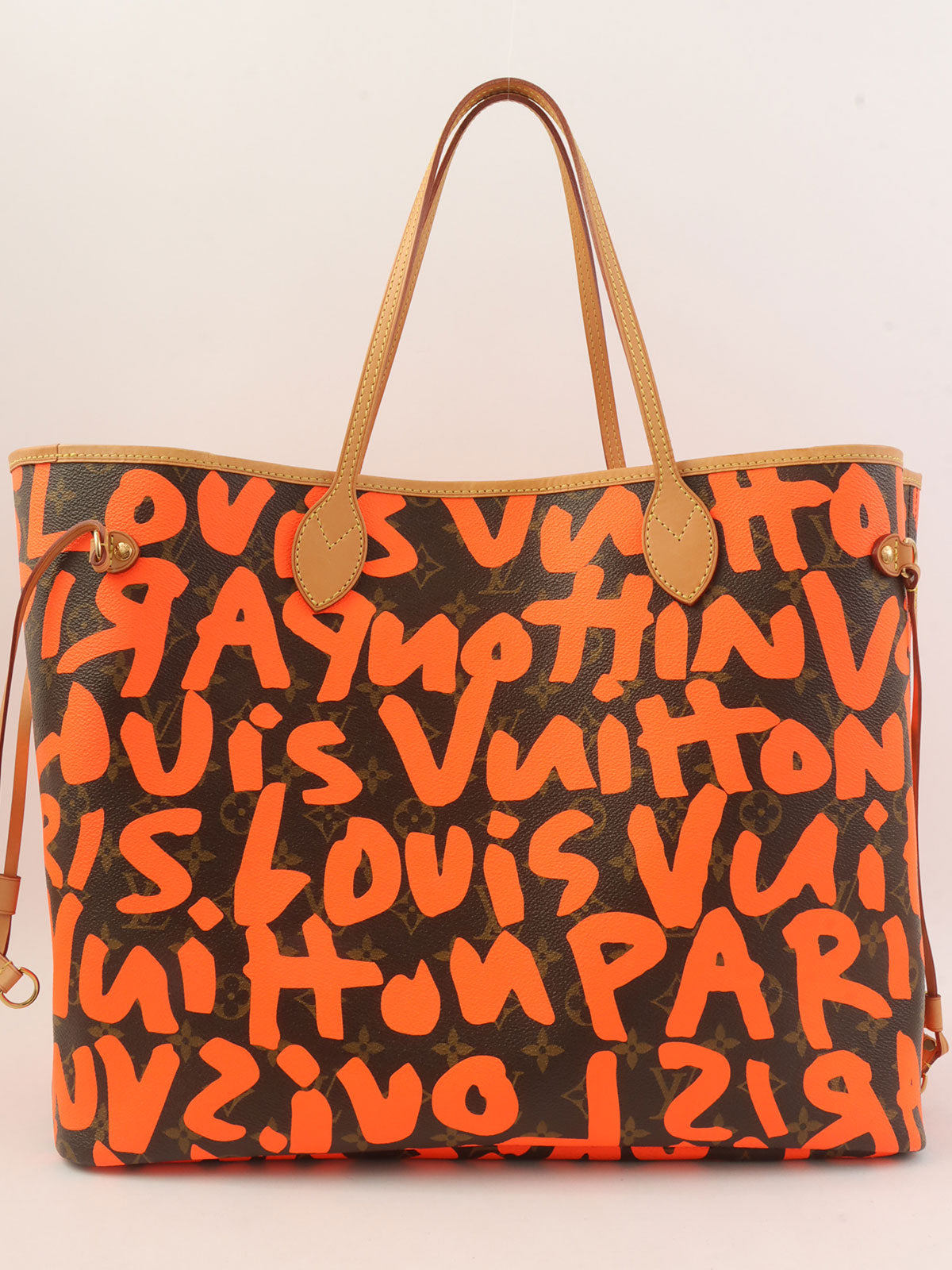 2003 Monogram Graffiti Neverfull GM Orange/Brown