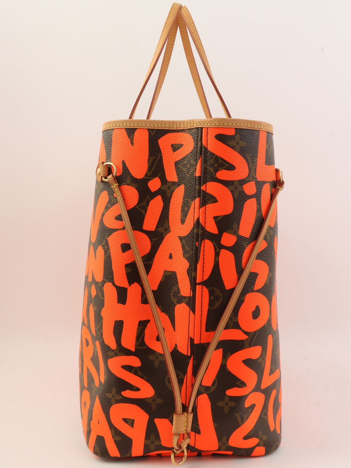 2003 Monogram Graffiti Neverfull GM Orange/Brown