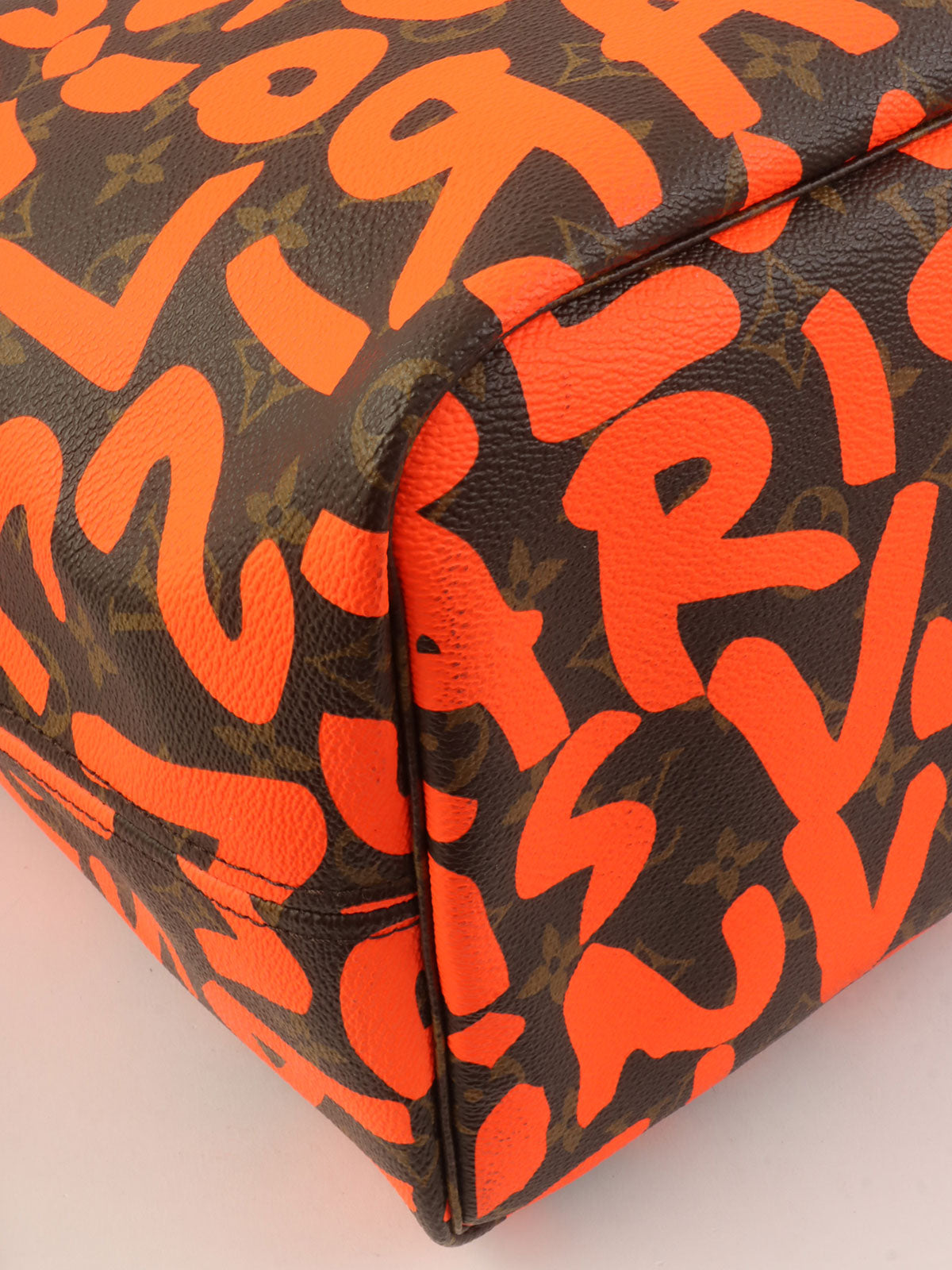 2003 Monogram Graffiti Neverfull GM Orange/Brown