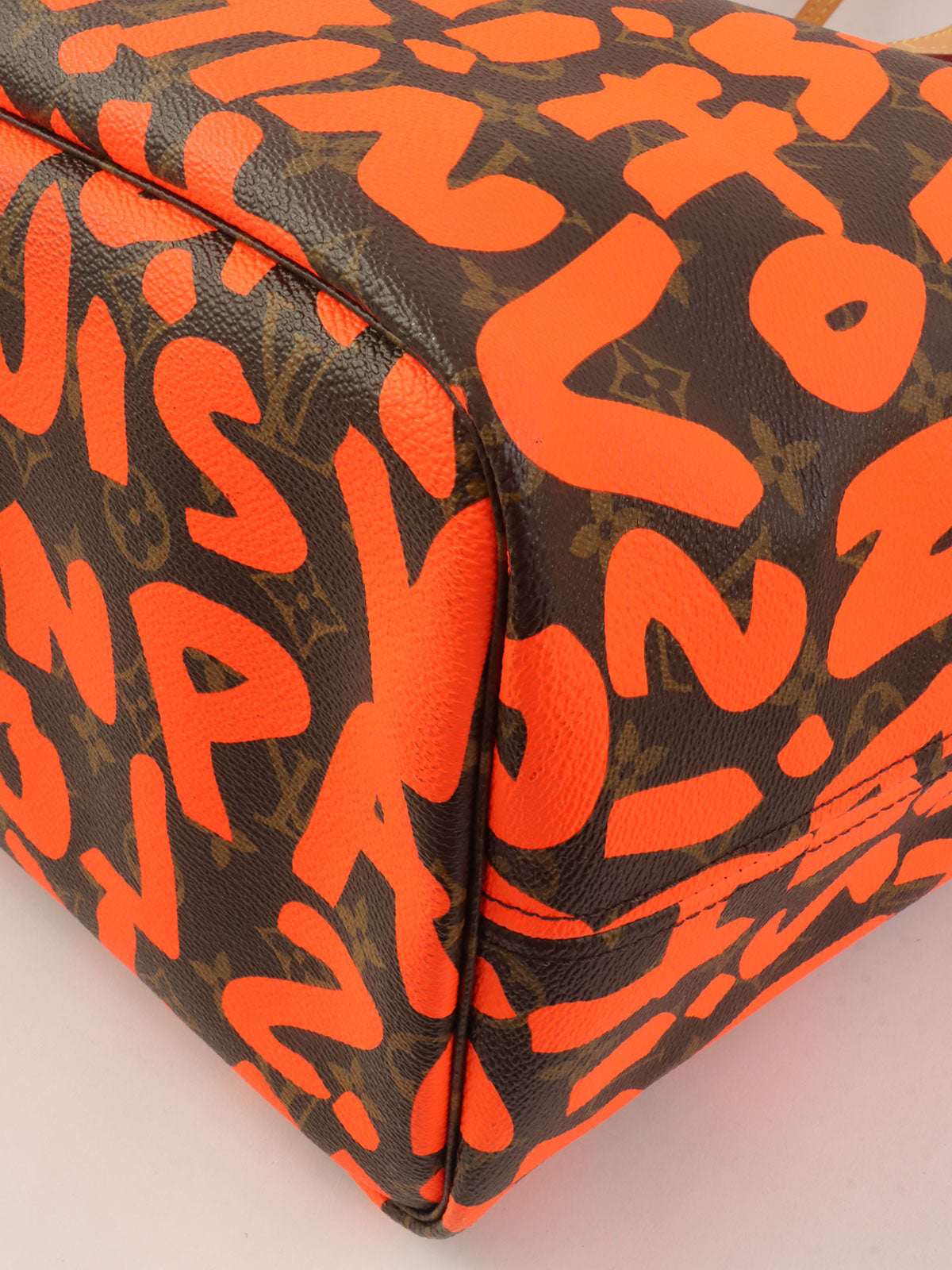 2003 Monogram Graffiti Neverfull GM Orange/Brown