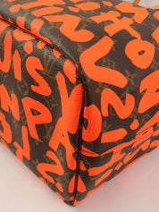 2003 Monogram Graffiti Neverfull GM Orange/Brown