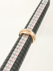 18Kトリニティリング イエローゴールド/ピンクゴールド/ホワイトゴールド