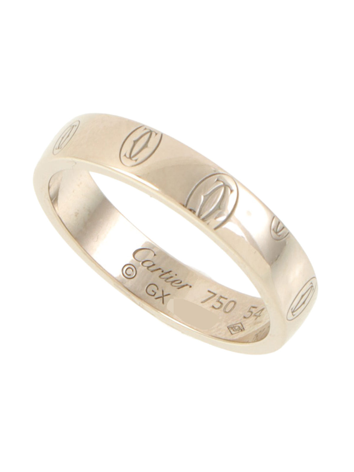 18Kハッピーバースデーリング ホワイトゴールド