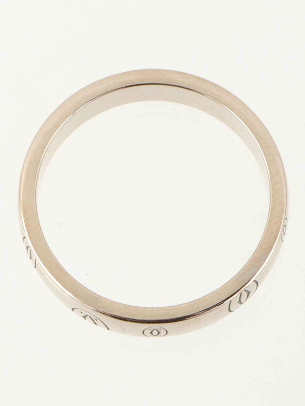 18Kハッピーバースデーリング ホワイトゴールド