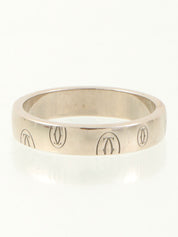 18Kハッピーバースデーリング ホワイトゴールド