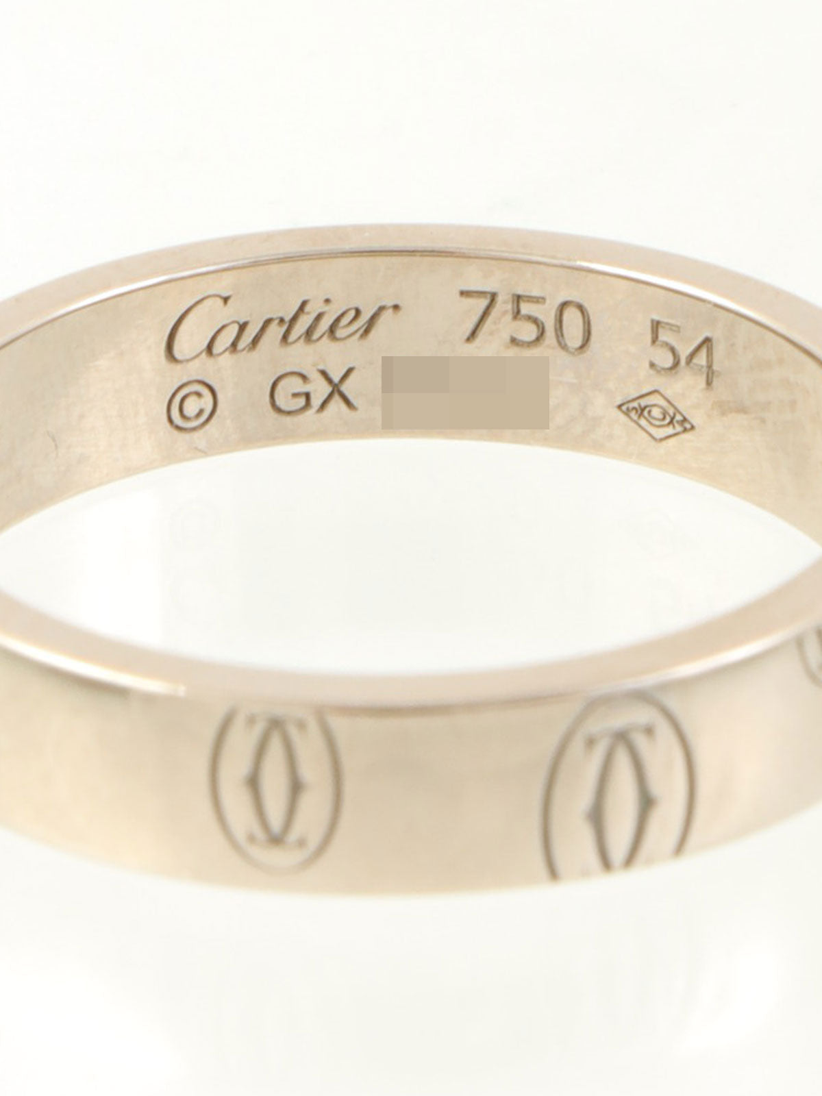 18Kハッピーバースデーリング ホワイトゴールド