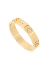 18K Gold Icon Ring