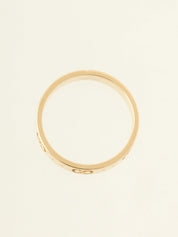 18Kアイコンリング ゴールド